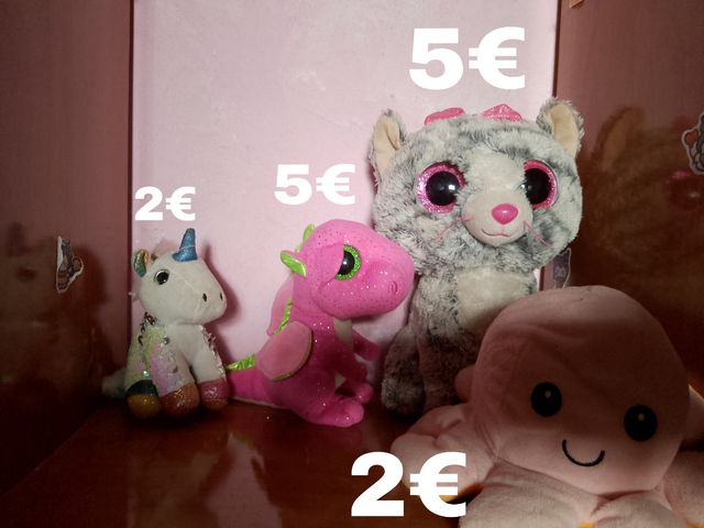Peluches variados