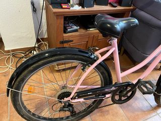 Bicicleta Cruiser Mujer Rosa