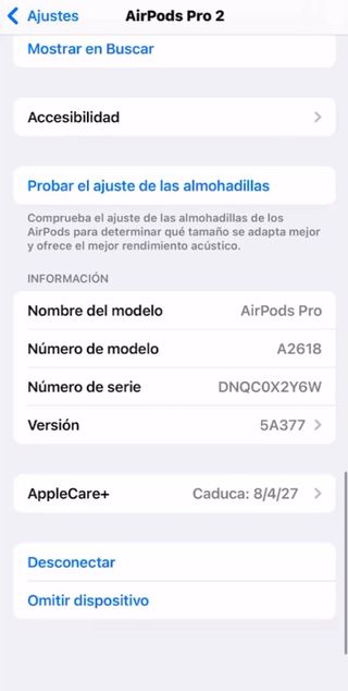 Auriculares sin estrenar 
