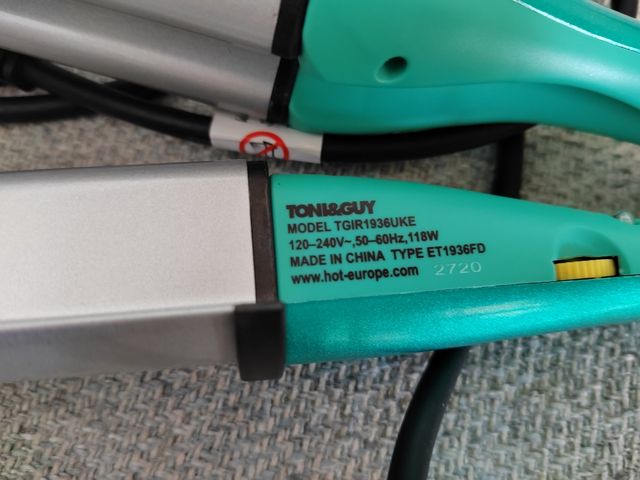 Toni&Guy Piastra Arricciacapelli  curling iron