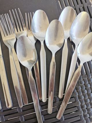 Set Posate Acciaio Inox