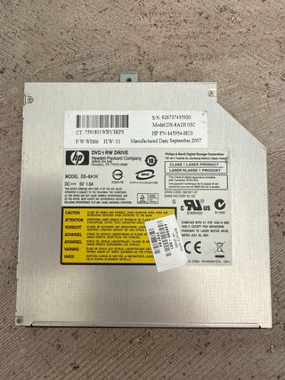 Lectores DVD HP para portátil