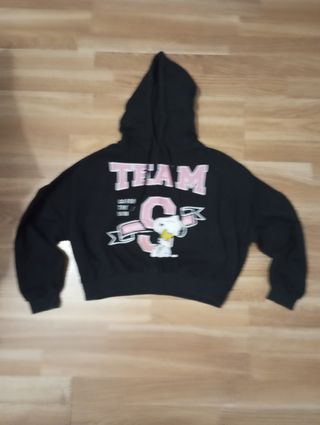 Sudadera Negra TEAM Talla XS