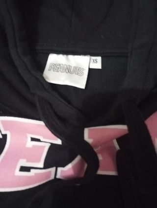 Sudadera Negra TEAM Talla XS