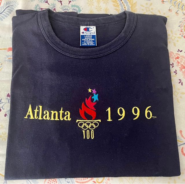Camiseta Champion Atlanta 1996 Talla L