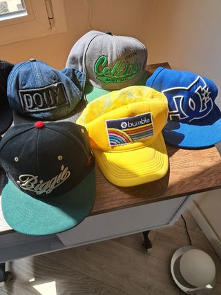 Pack 2 Gorras Boston Celtics y Big Boys