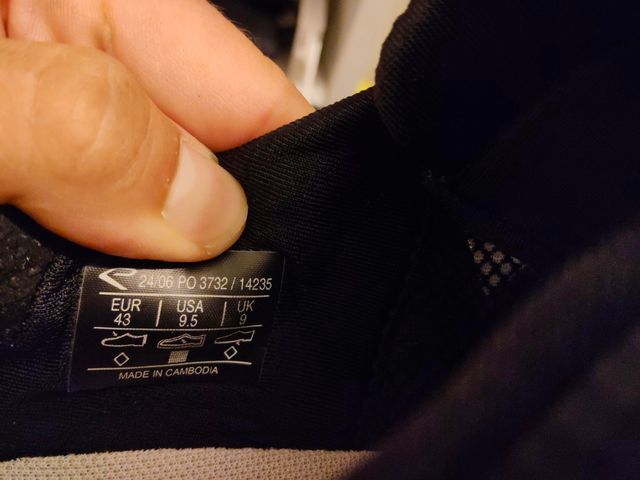 Scarpe ciclismo Ekoi R4 light n.43