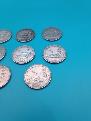 5 Pesetas 1869