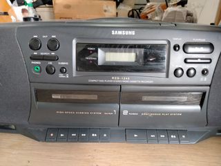 Radiocasete Samsung RCD-1245 Negro