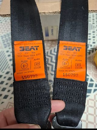 Cinturones Seat Toledo Traseros