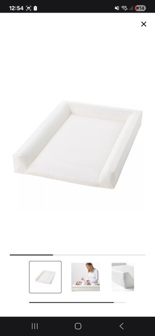 Cambiador bebé IKEA blanco