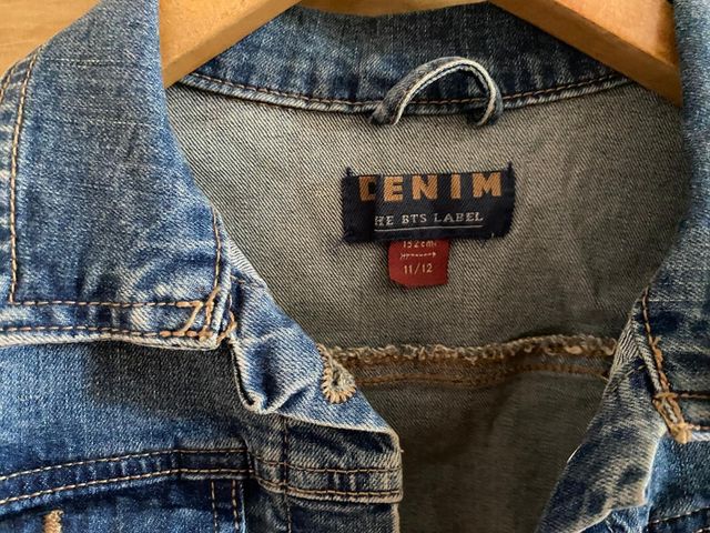 Giacca in denim da bambina