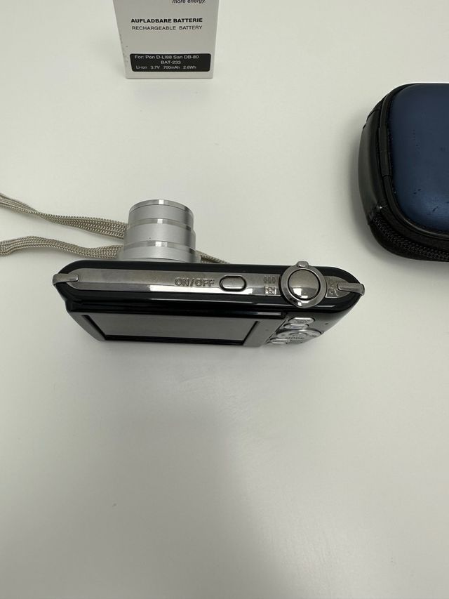 Cámara Pentax Optio P80 12.1MP Negra