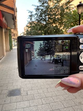 Cámara Pentax Optio P80 12.1MP Negra