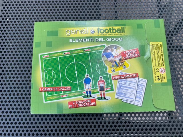 Gioco Genial Football Nutella Ferrero