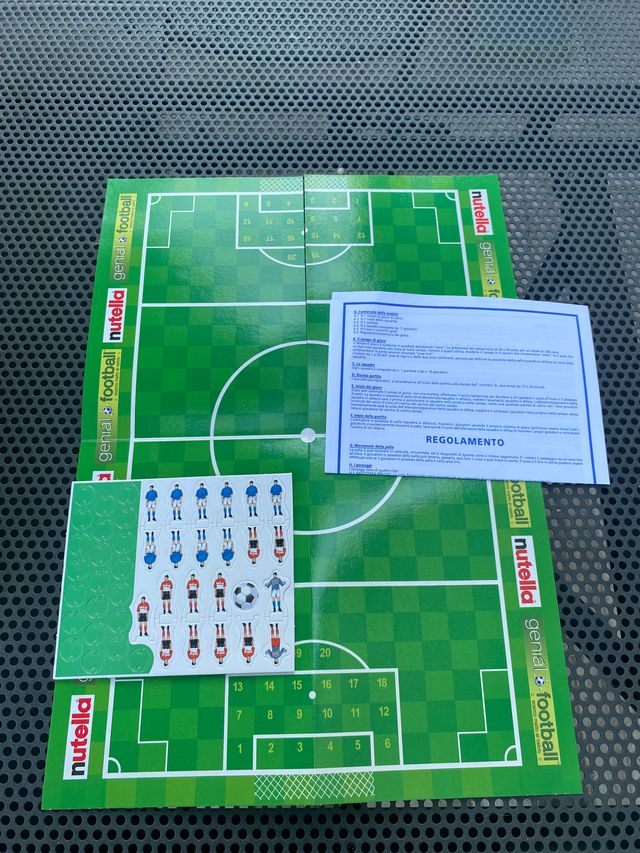 Gioco Genial Football Nutella Ferrero