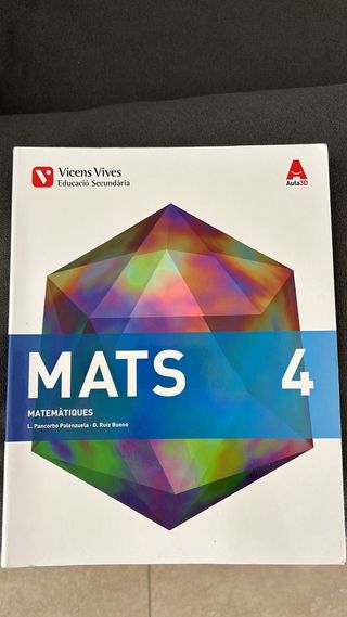MATS 4 (MATEMATIQUES) ESO AULA 3D