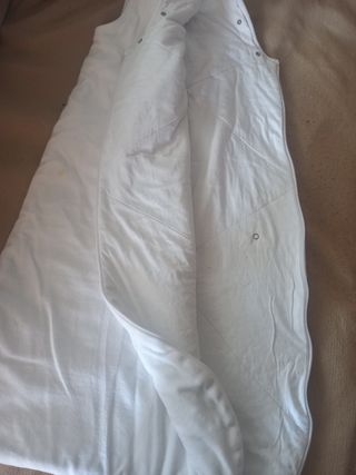 Saco de dormir para bebé blanco