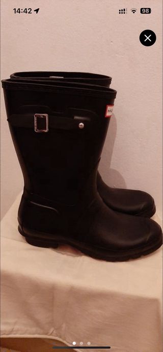 Botas de lluvia Hunter Negras