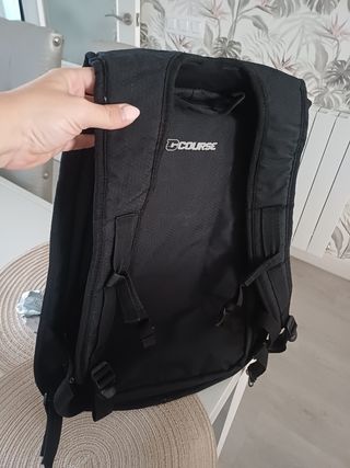 Mochila Moto Rígida Negra COURSE