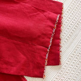 Pantalón fiesta Trucco rojo