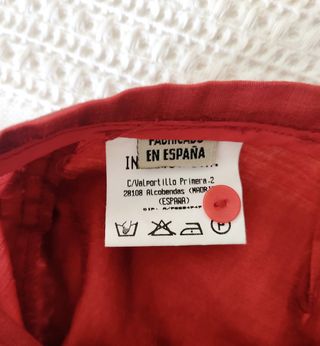 Pantalón fiesta Trucco rojo