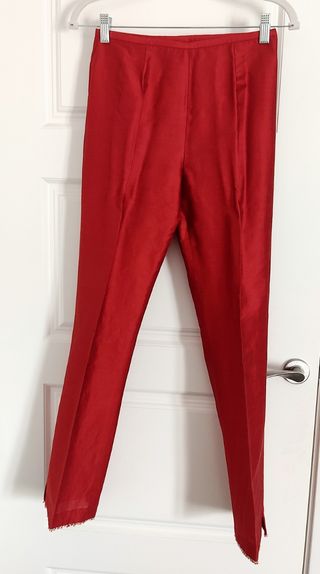 Pantalón fiesta Trucco rojo