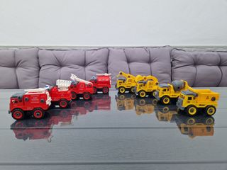 Juguetes de Construcción: Camiones y Coches