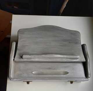 Organizador de escritorio madera y metal