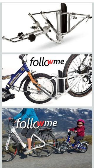 FollowMe Tandem Remolque Bici Niño