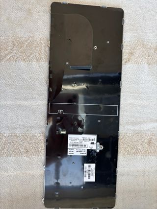 Teclado HP Plata/Negro Recambio Portátil