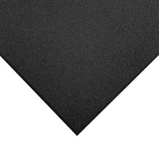 6 LOSETAS DE CAUCHO NEGRAS 100x100x2CM