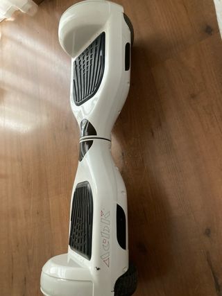 Hoverboard ACBK Blanco con protecciones y funda