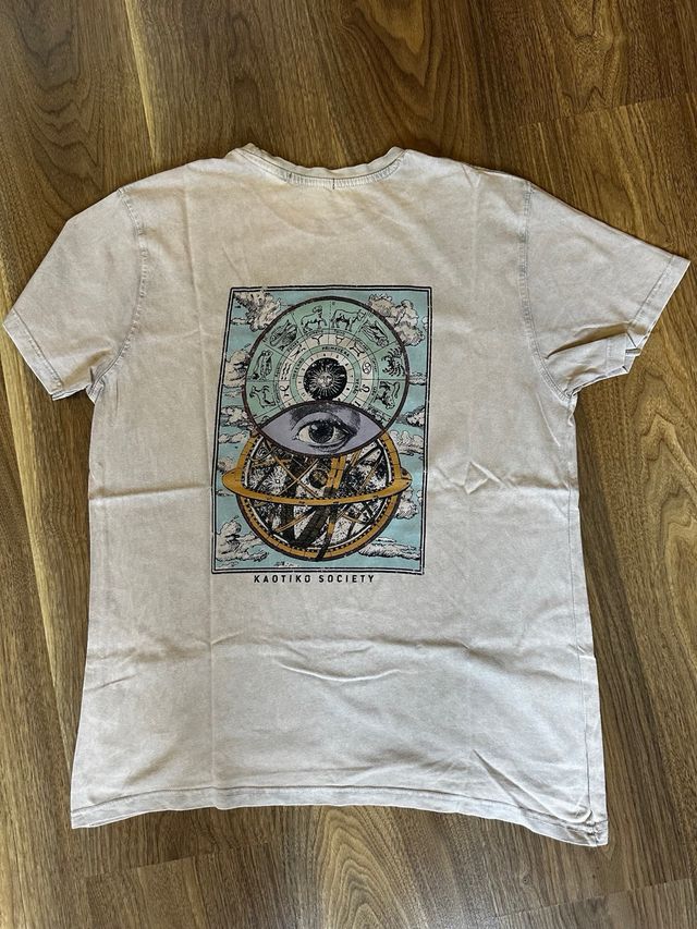 Camiseta KAOTIKO Beige