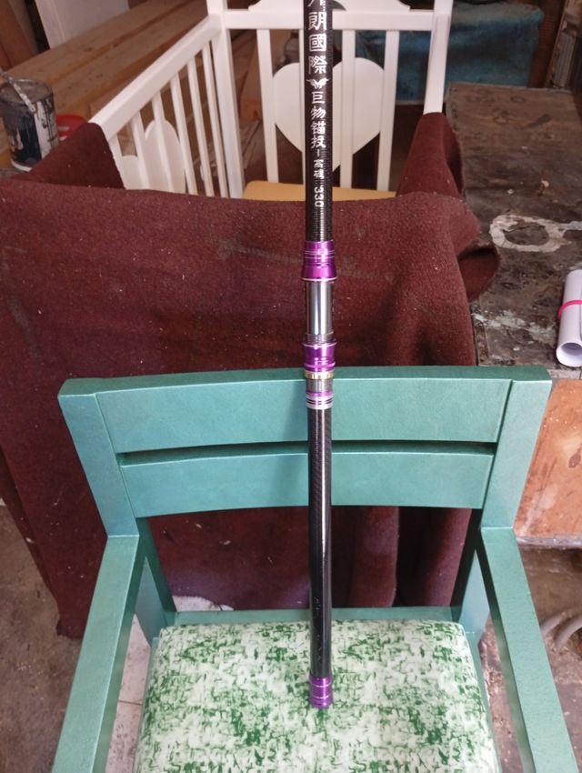 Caña de pesca con carrete