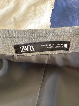 Americana Zara Gris Talla 52