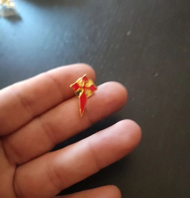 Lote 15 pins Cruz de Santiago