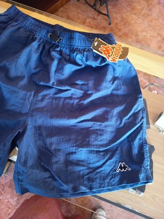 Bermudas Kappa Talla XL Azul