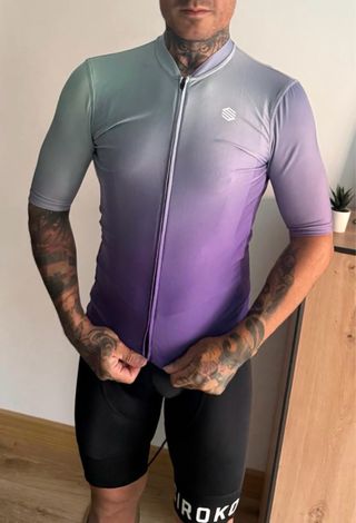 Maillot Ciclismo Siroco Talla M Degradado