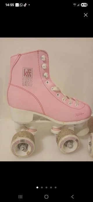 Patines Artísticos Rosas KF School