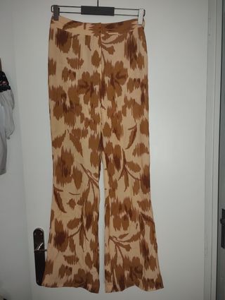 Pantalón de vestir estampado