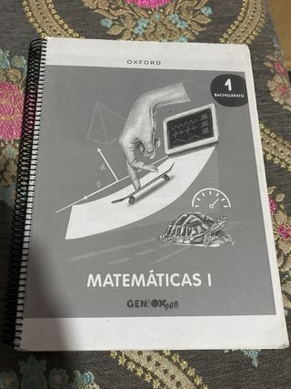 Matemáticas I 1º Bachillerato. Libro del estudi...