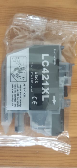 Cartucho Tinta LC421XL Negro Brother
