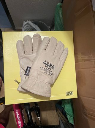Guantes de cuero JUBA 411CFV Thinsulate Frío