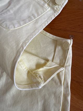 Mono corto vaquero amarillo
