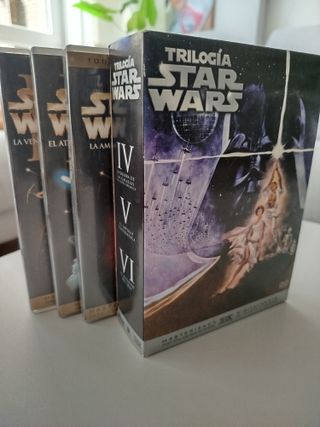 Pack Star Wars DVD Trilogía Completa