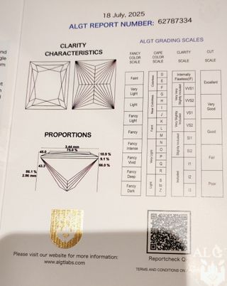 Diamante Cuadrado Verde