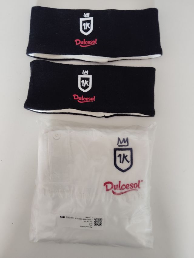 Lote 1K FC polo y cintas cabeza king's league