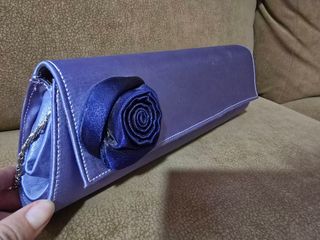 Bolso y Zapatos Morados para Boda/Fiesta