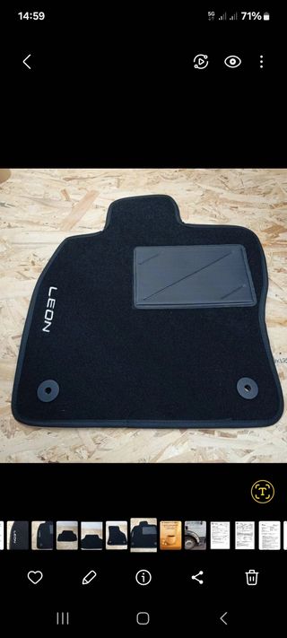 Alfombrillas Seat Leon